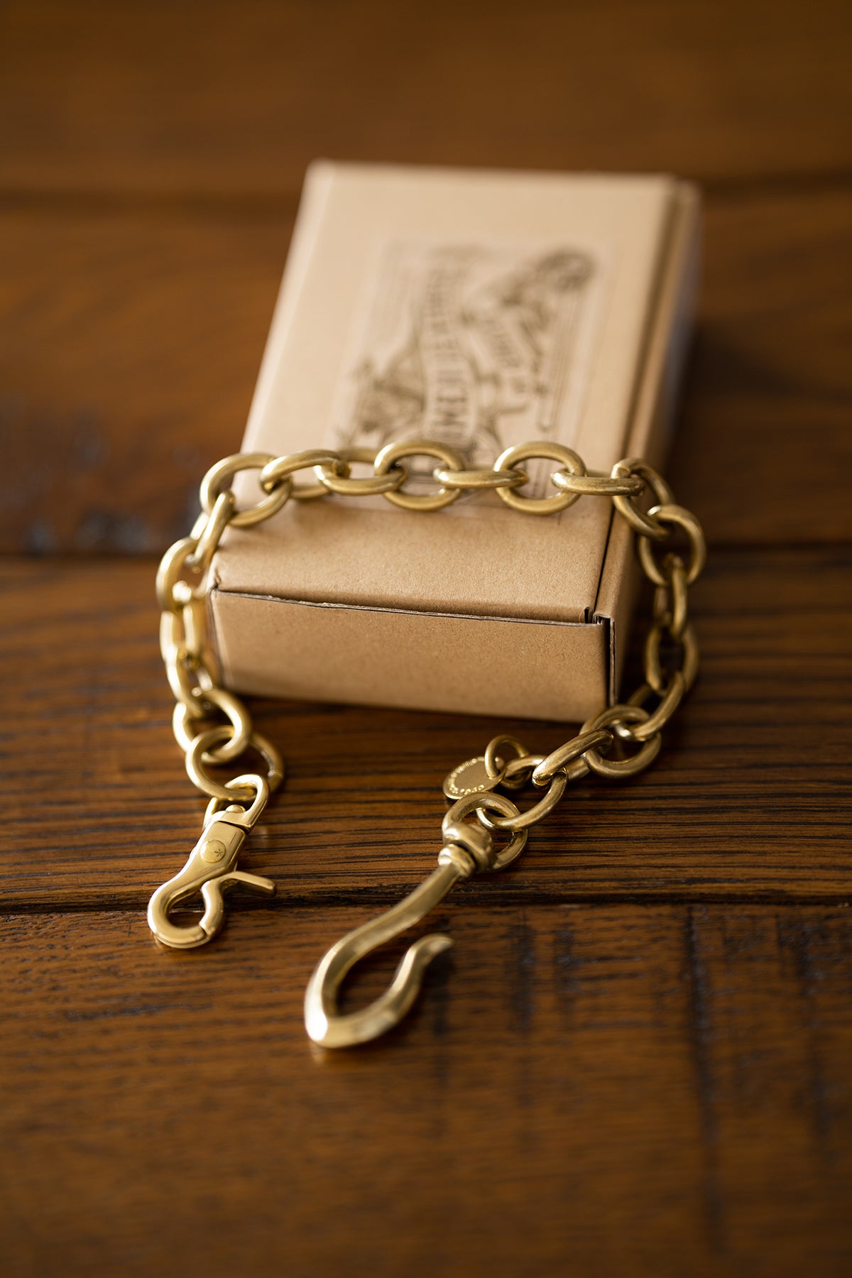 VWC02 BRASSウォレットチェーン [ショート]