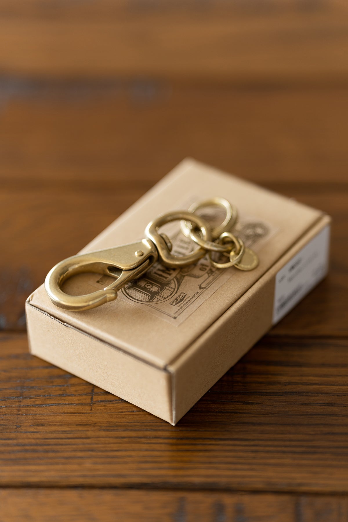 VKYR06 BRASSヨットキーリング