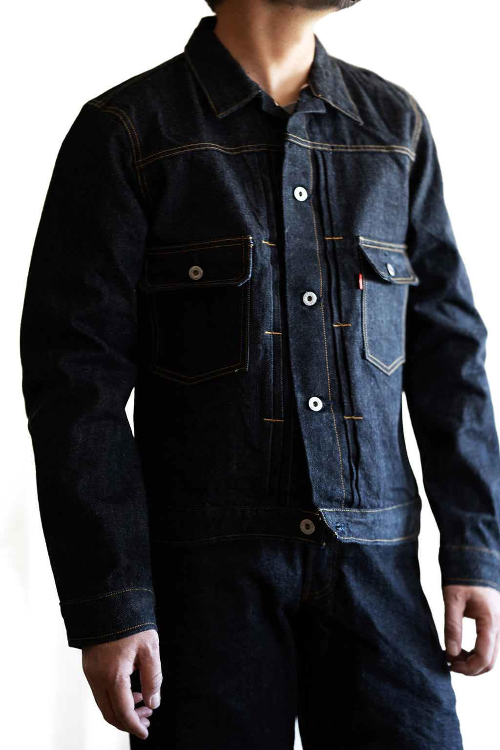 M6803 (001)17oz Heavy Gauge Denim Jacket
