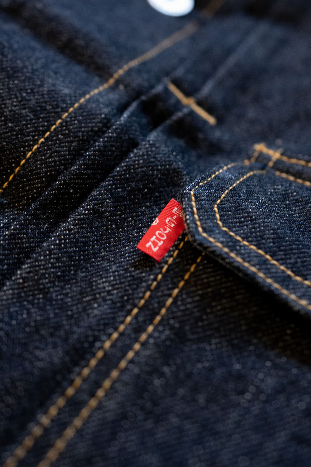 M6803 (001)17oz Heavy Gauge Denim Jacket