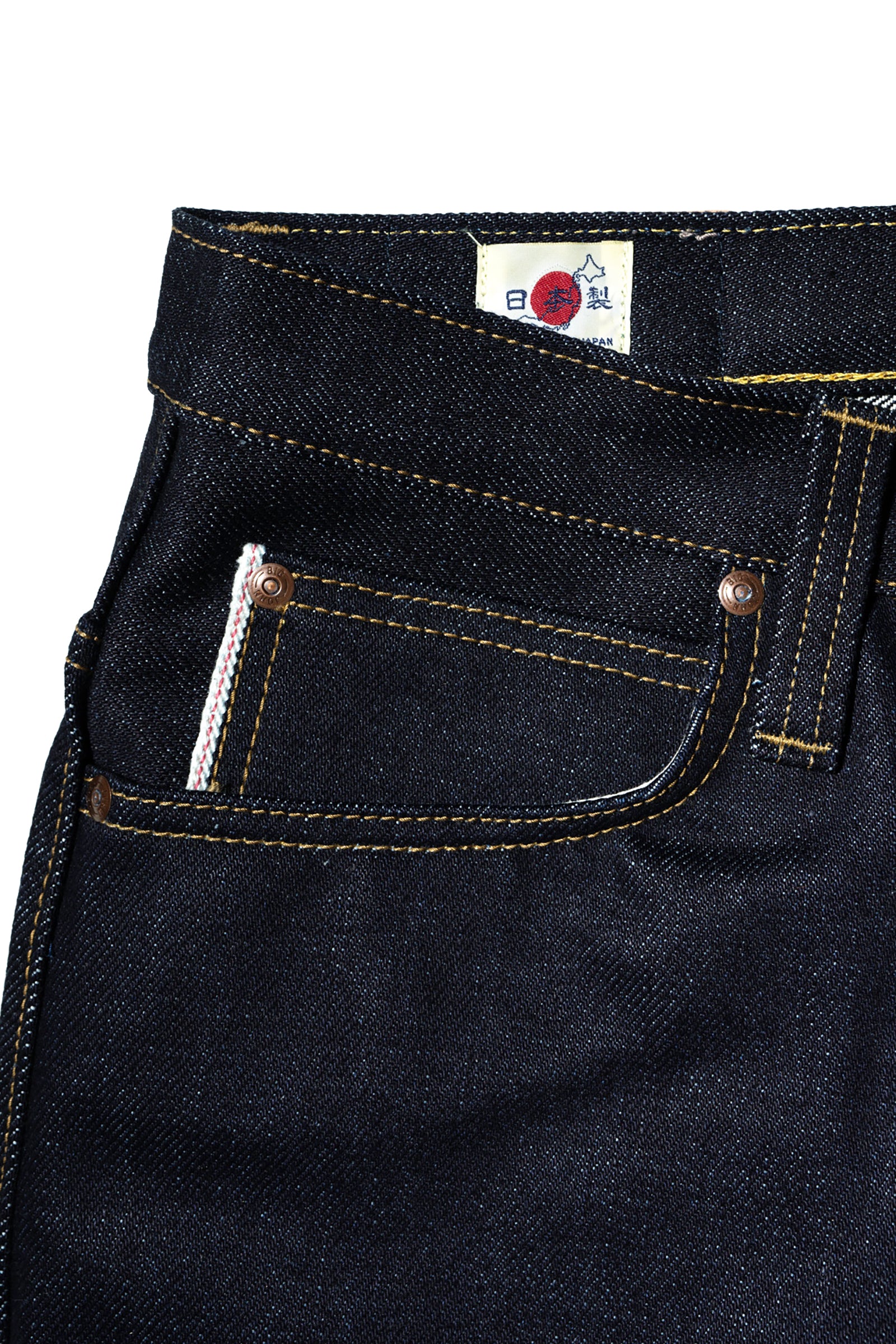 M104G (000B) 23oz selvedge denim / Straight – BIG JOHN【公式】オンラインショップ