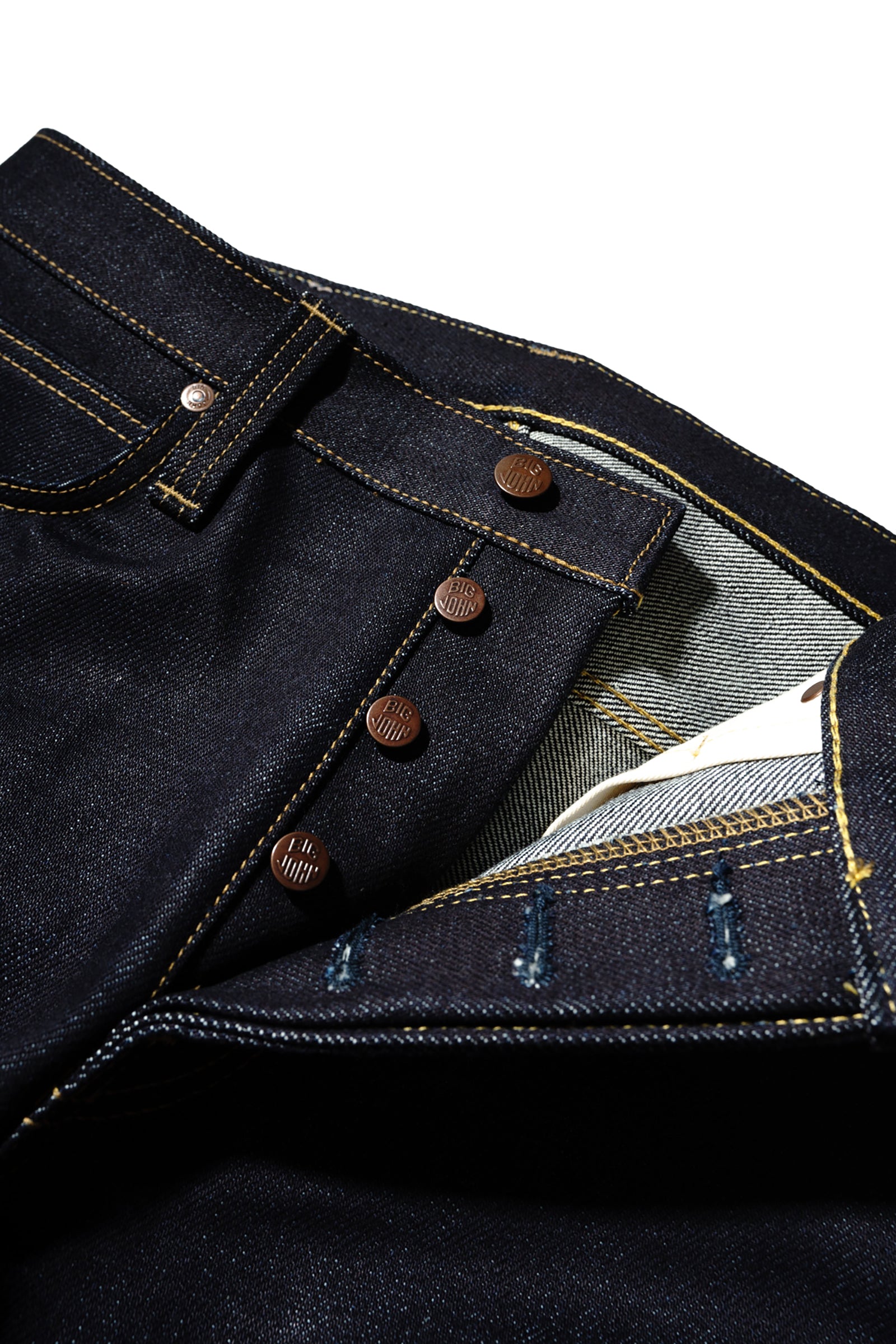 M104G (000B) 23oz selvedge denim / Straight – BIG JOHN【公式】オンラインショップ