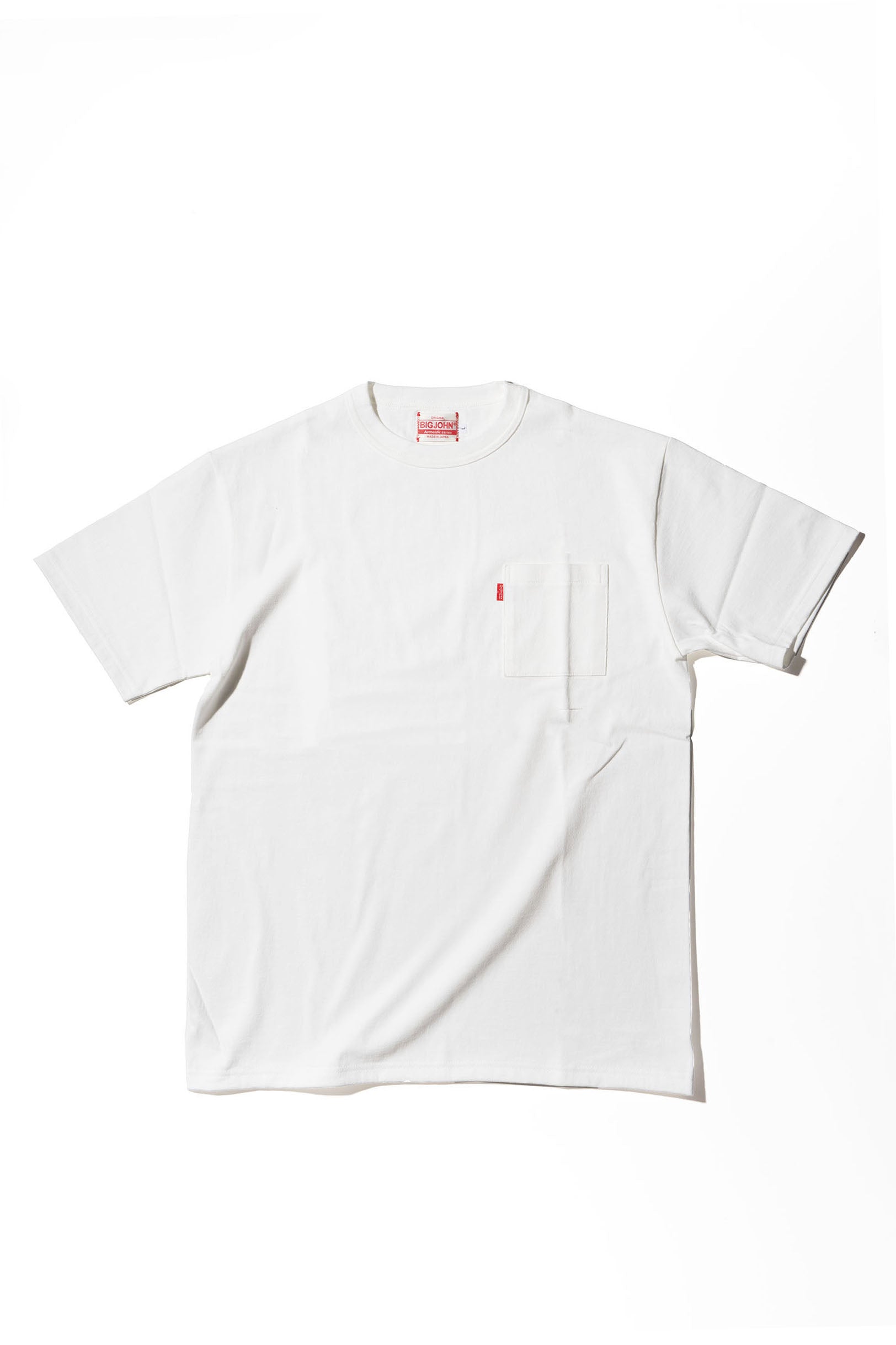MTS10M (69)  丸胴 POCKET Tee ホワイト