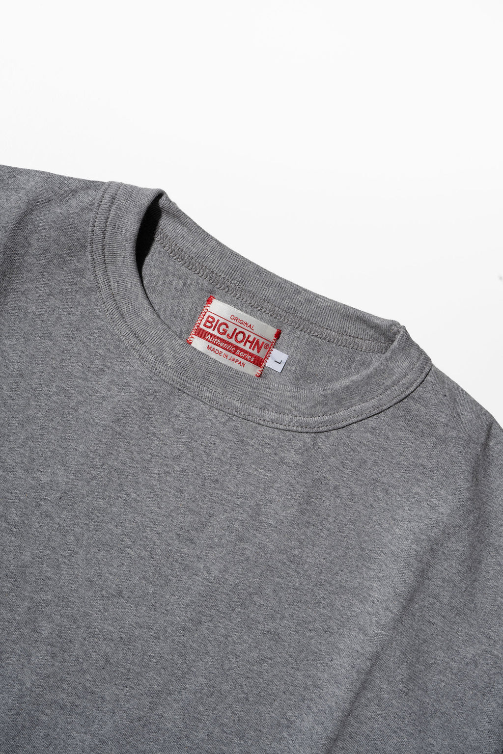 MTS09M (64) 丸胴 Tee 杢グレー