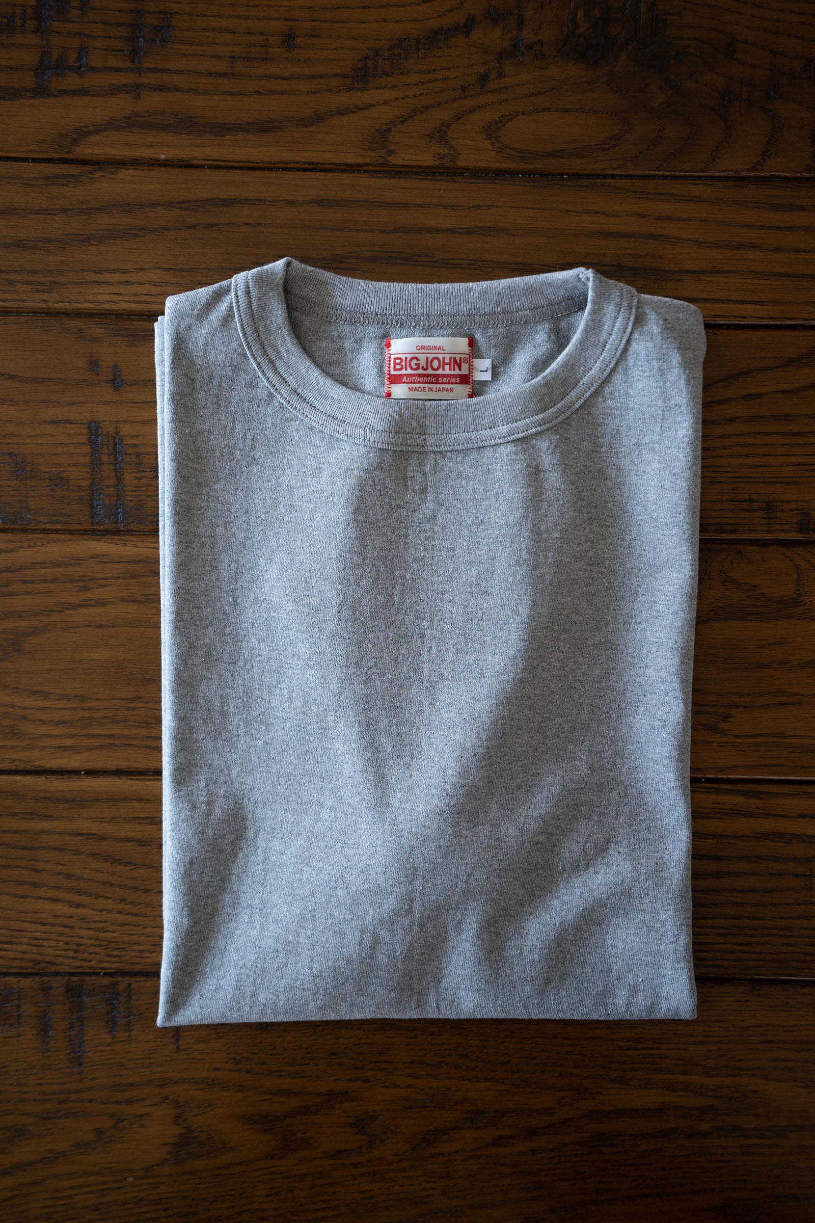 MTS09M (64) 丸胴 Tee 杢グレー