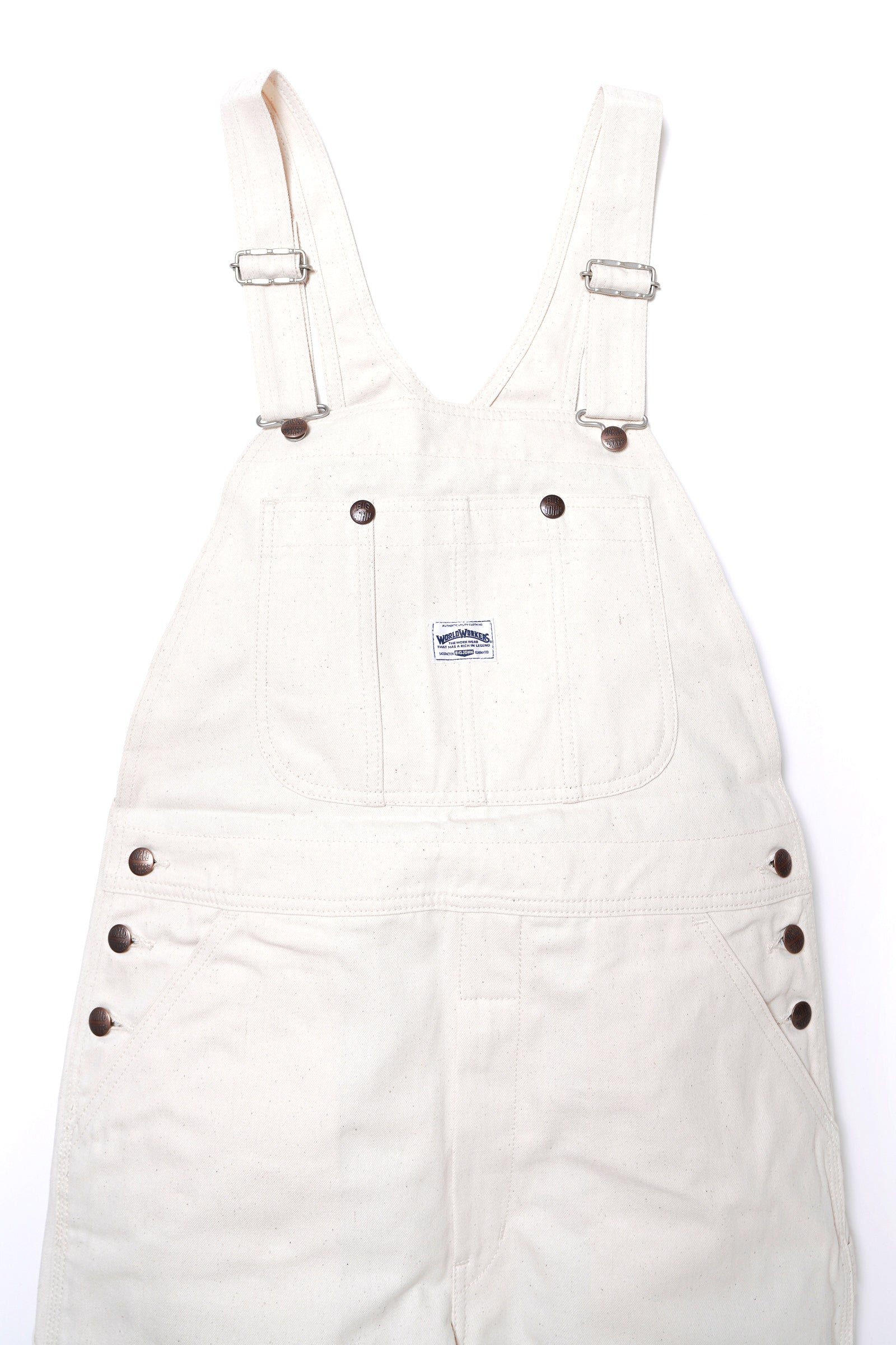 WW502K/WWK502K (62) World Workers Overall オフホワイト