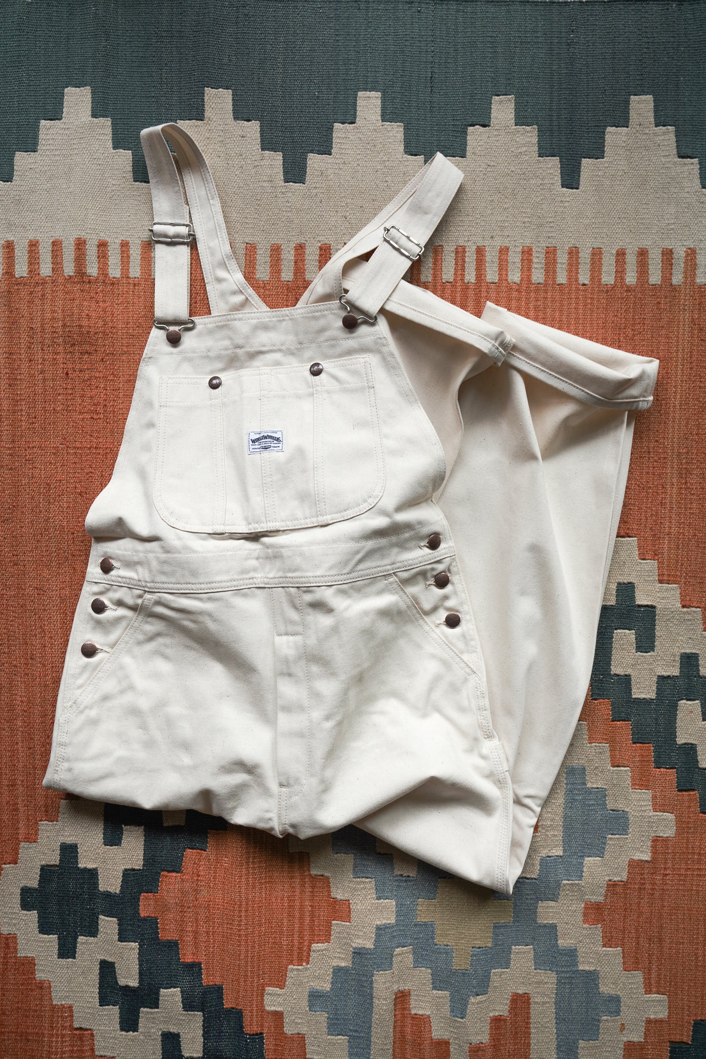 WW502K/WWK502K (62) World Workers Overall オフホワイト