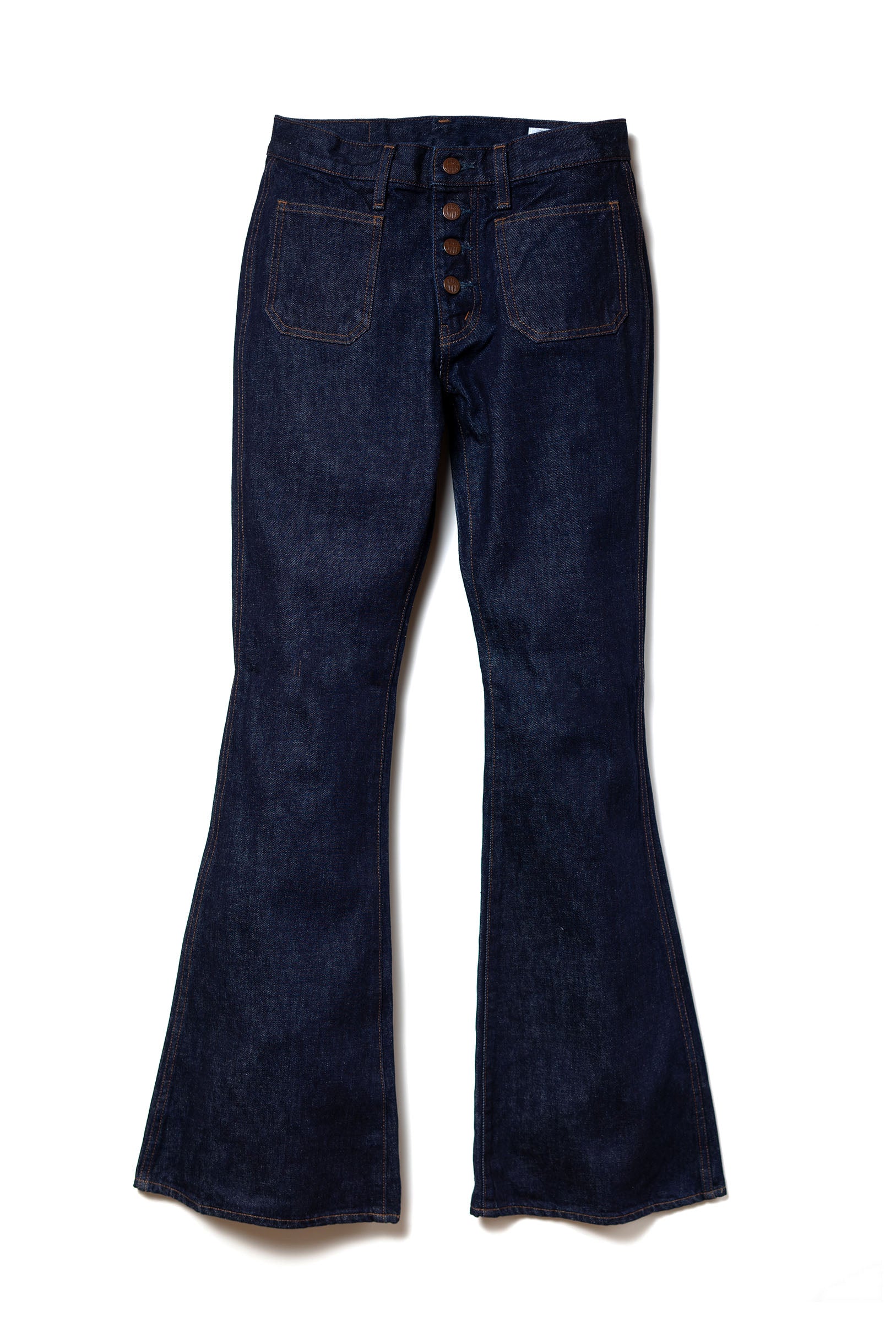 MH402B (001) ボタンアップ ベルボトム