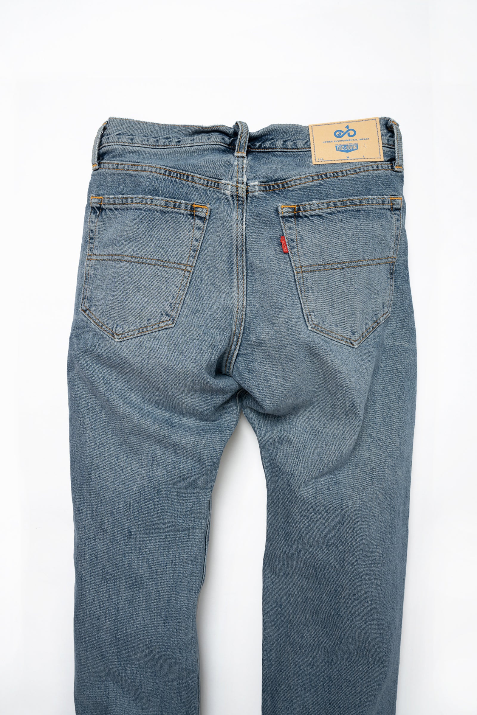 M124P (455) Sustainable Jeans - Straight – BIG JOHN【公式