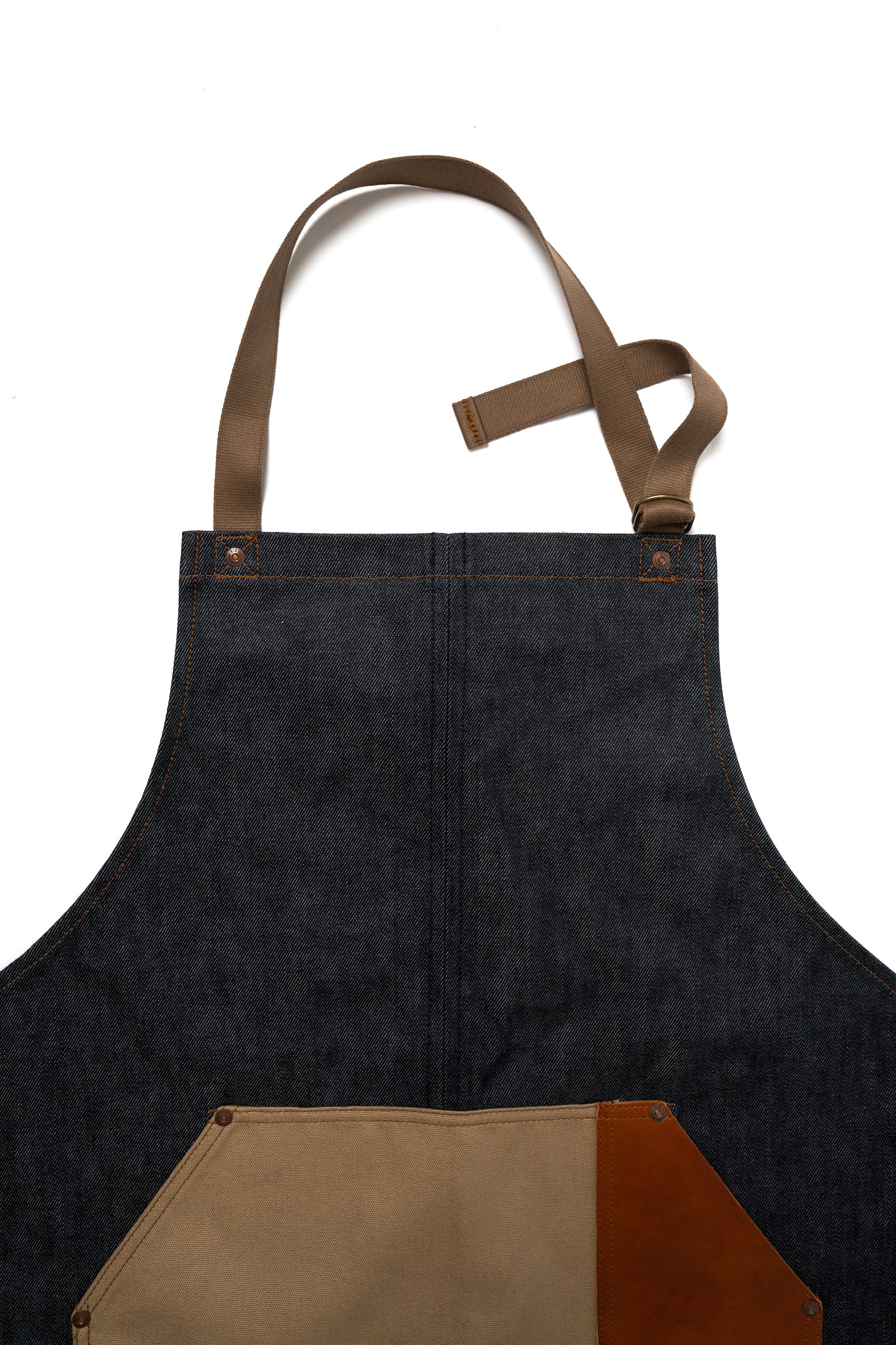 VGL1000 Work Apron x Himeji Leather x Cotton Duck – BIG JOHN【公式